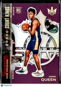 Derik Queen 2026 Court Kings Purple Rookie RC 17/49 New Orleans Pelicans