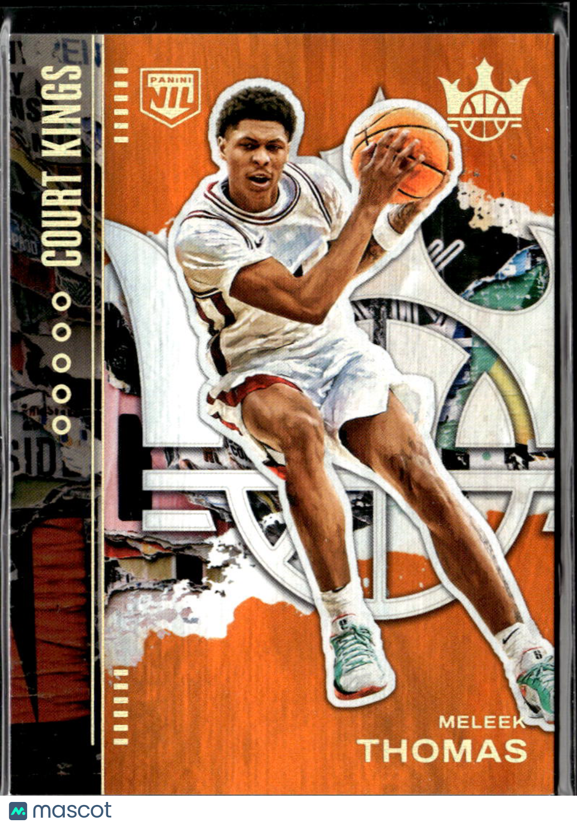 Meleek Thomas 2026 Court Kings Orange Rookie RC Cleveland Cavaliers 2/75