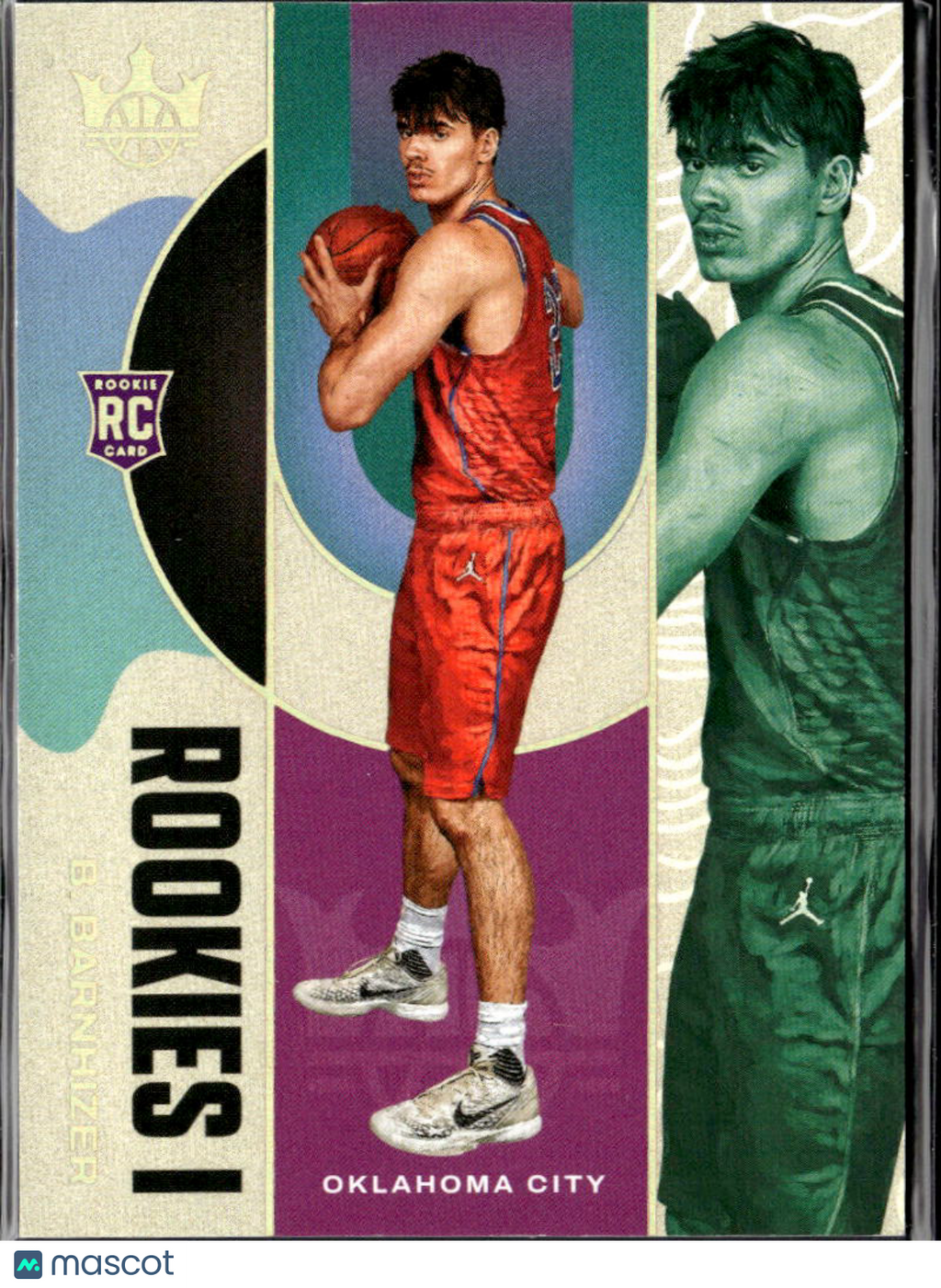 Brooks Barnhizer 2025 Court Kings Rookies I RC Oklahoma City Thunder