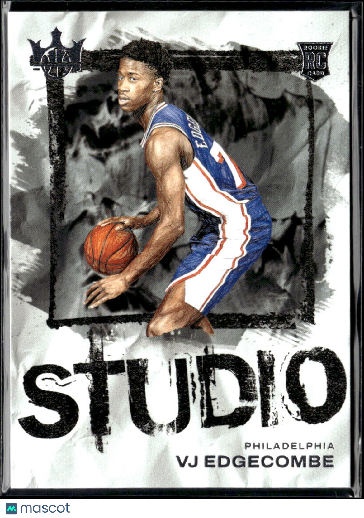 VJ Edgecombe 2026 Court Kings Studio Rookie RC Philadelphia