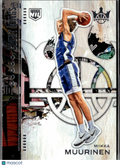 Miikka Muurinen 2026 Panini Court Kings Rookie RC Arkansas 72/299