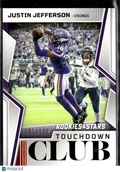 Justin Jefferson 2022 Rookies & Stars Touchdown Club 81/125 Minnesota Vikings