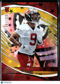 Emeka Egbuka 2025 Absolute Gold Stars RC 81/325 Tampa Bay Buccaneers
