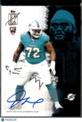 Jonah Savaiinaea 2025 Topps Signature Class RC Auto Autograph Miami Dolphins