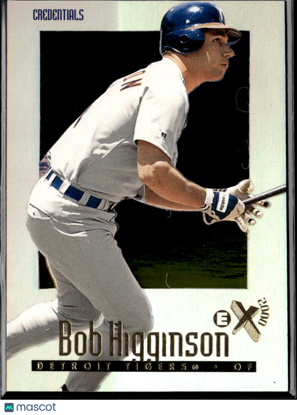 Bob Higginson 1997 E-X2000 Credentials 16/299 Detroit Tigers