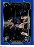 Dirk Nowitzki 2026 Topps Chrome Moment in Time Blue Refractor 52/150 Mavericks