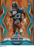 Bhayshul Tuten 2025 Phoenix RC Orange Rookie 44/99 Jacksonville Jaguars