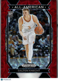 Dalton Knecht 2024 Prizm Draft Picks RC Red 20/88 Tennessee Volunteers
