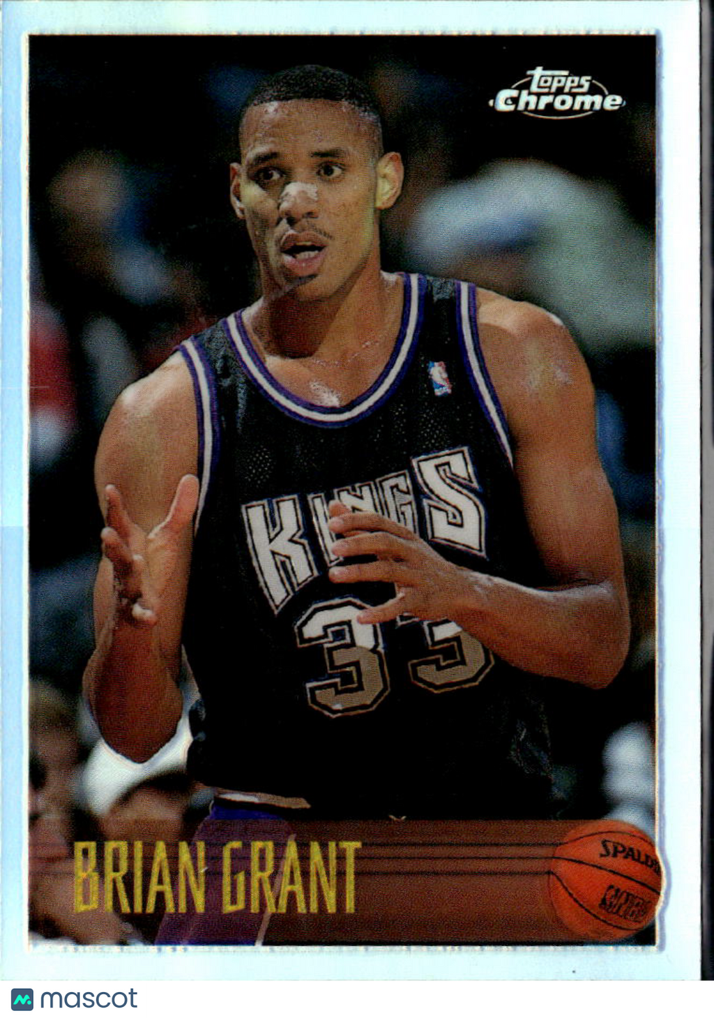Brian Grant 1996-97 Topps Chrome REFRACTOR #106 Sacramento Kings