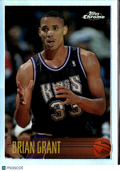 Brian Grant 1996-97 Topps Chrome REFRACTOR #106 Sacramento Kings