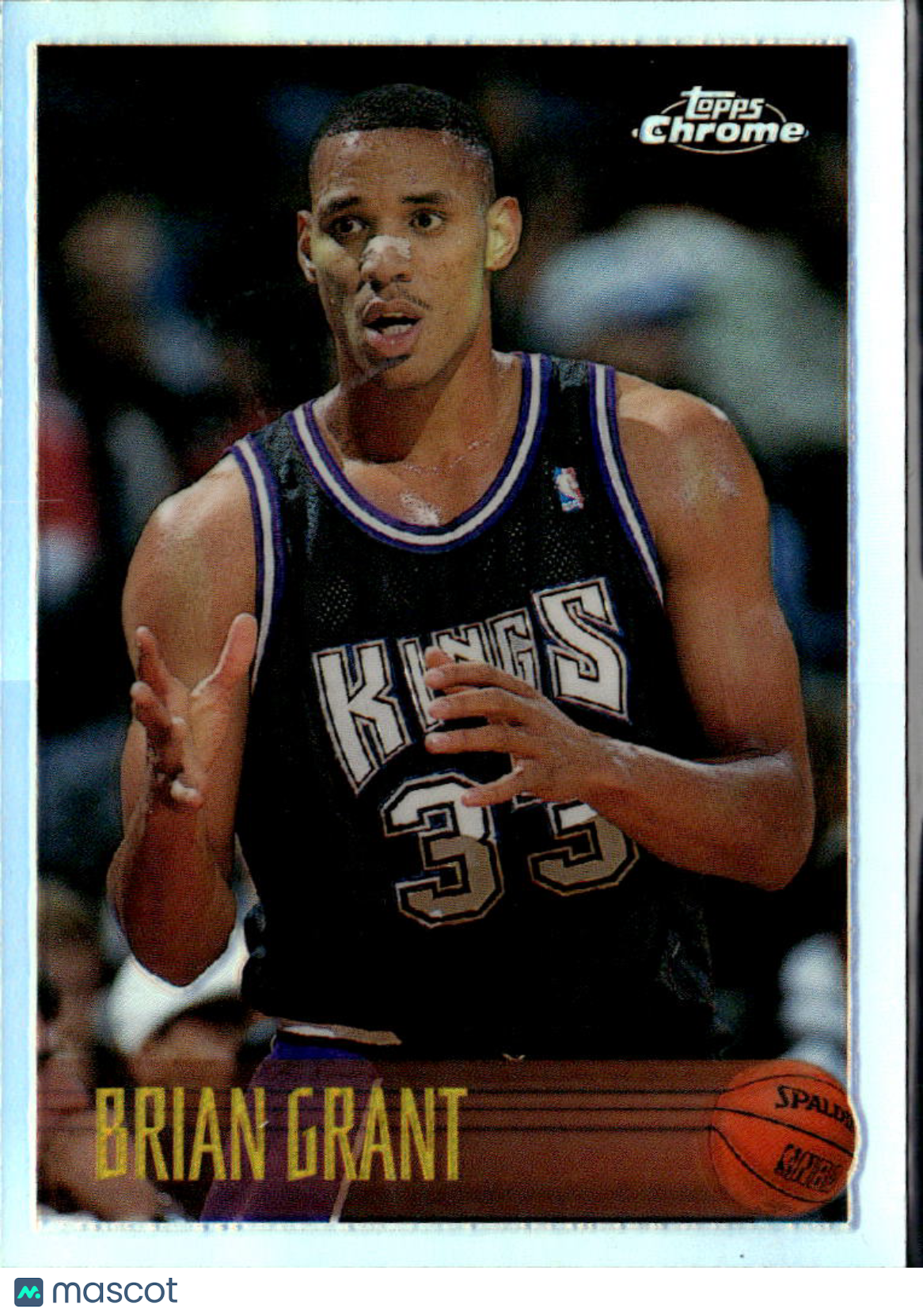 Brian Grant 1996-97 Topps Chrome REFRACTOR #106 Sacramento Kings