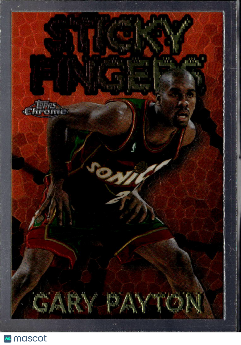 Gary Payton 1996-97 Topps Chrome Season's Best #SB16 Seattle SuperSonics