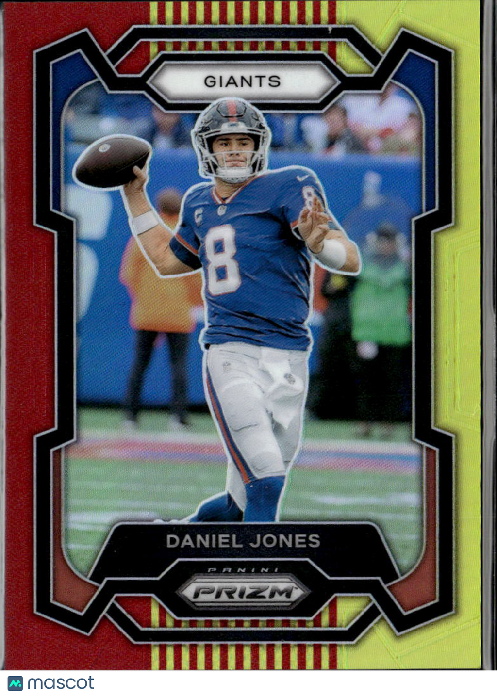 Daniel Jones 2023 Prizm Red Gold Prizm 38/44 New York Giants
