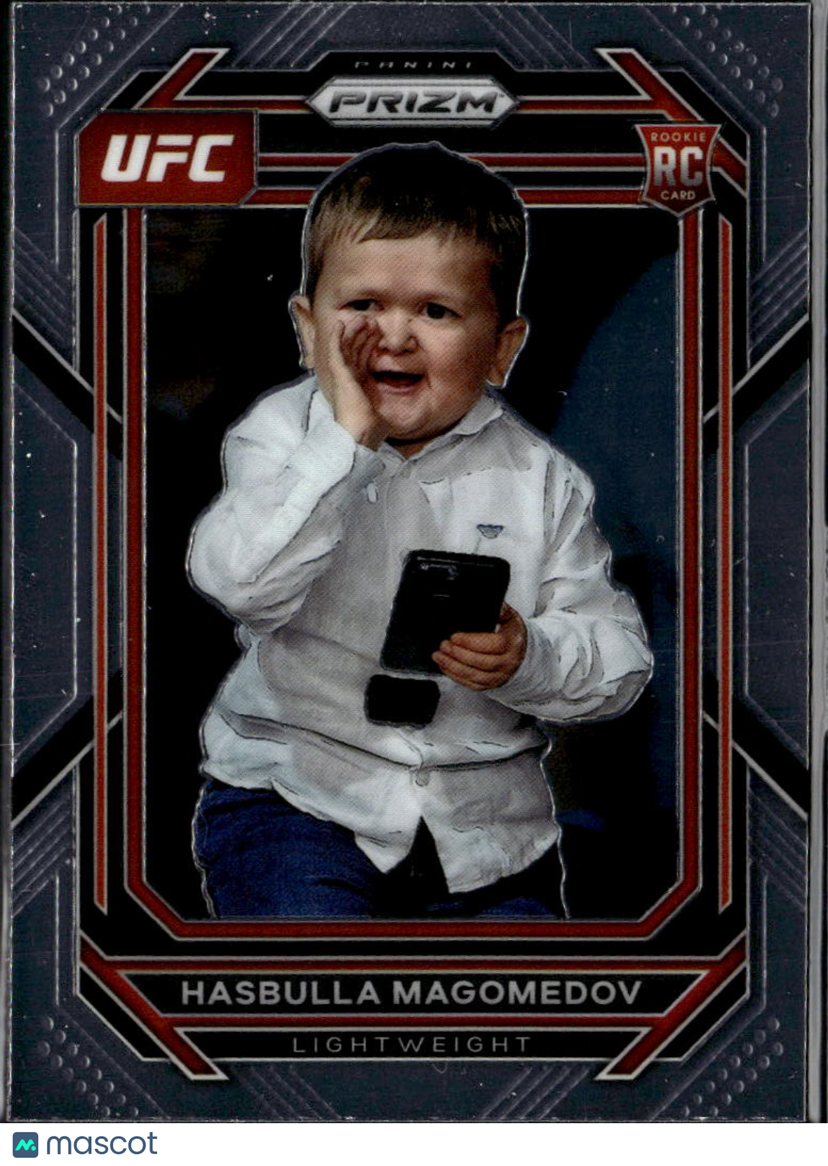 Hasbulla Magomedov 2023 Panini Prizm UFC RC Rookie #200