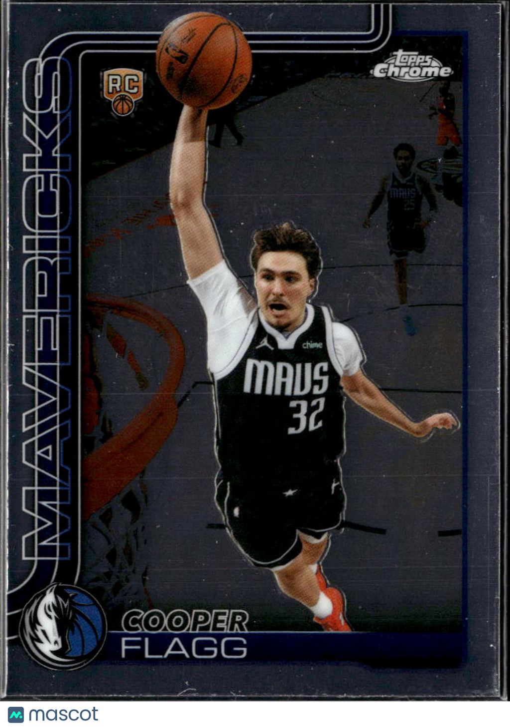 Cooper Flagg 2025-26 Topps Chrome Update Rookie RC #151 Dallas Mavericks