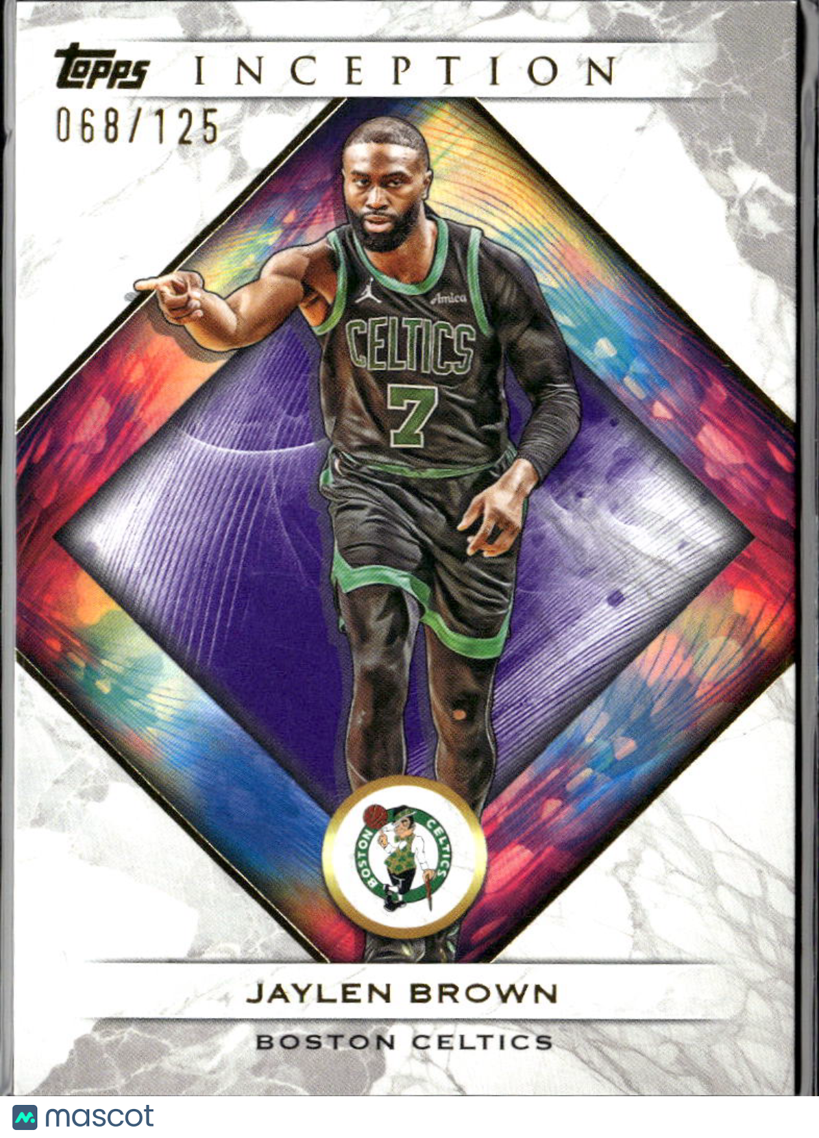 Jaylen Brown 2026 Topps Inception 68/125 Boston Celtics