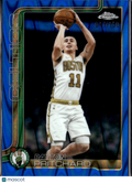 Payton Pritchard 2026 Topps Chrome Blue Boston Celtics