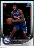 VJ Edgecombe 2025 Bowman Chrome RED Refractor RC Philadelphia 76ers