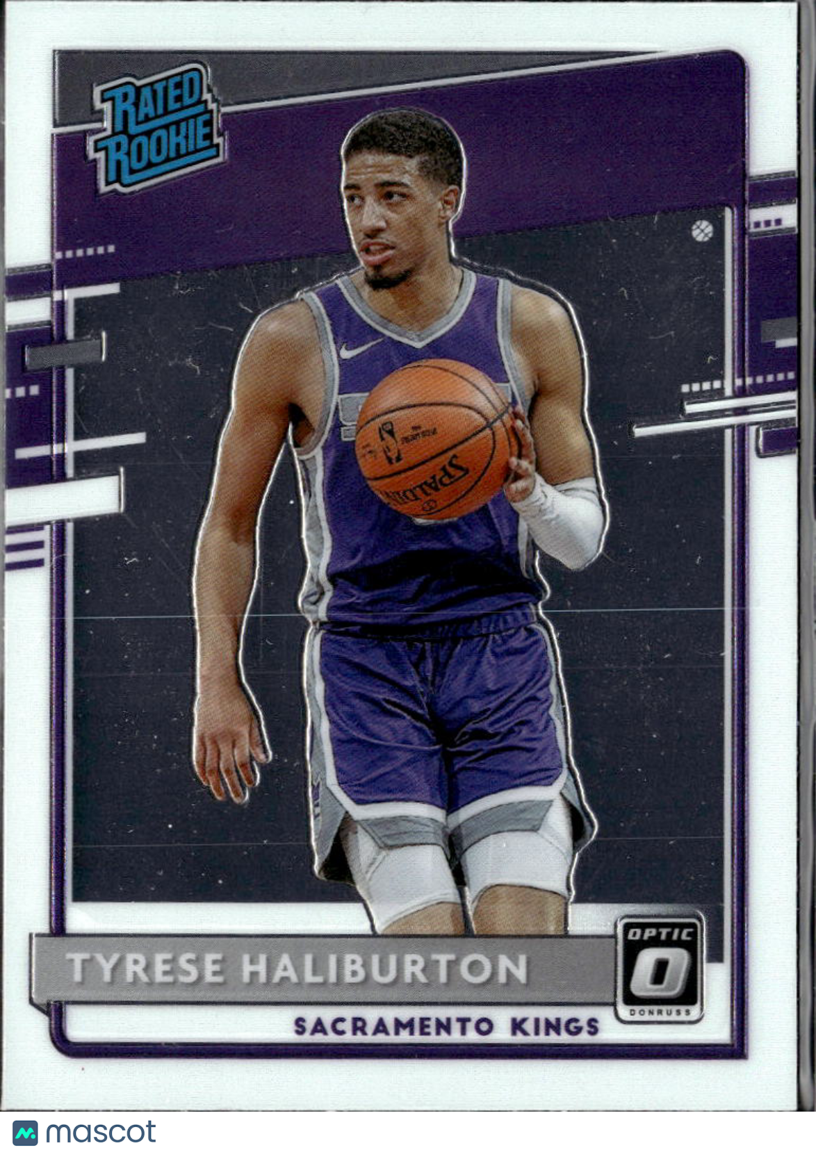 Tyrese Haliburton 2020-21 Optic Rated Rookie RC Sacramento Kings