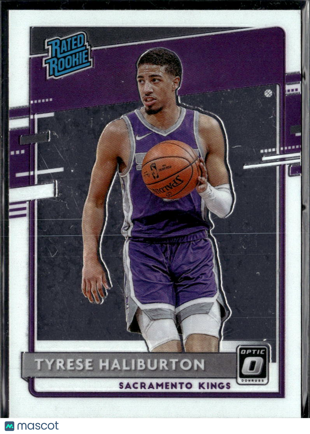 Tyrese Haliburton 2020-21 Optic Rated Rookie RC Sacramento Kings