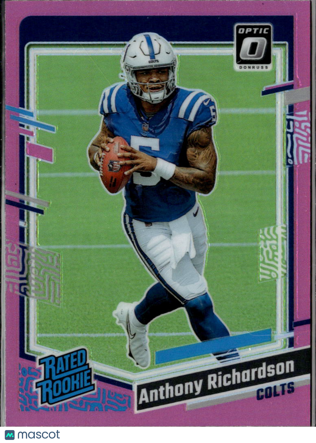 Anthony Richardson 2023 Optic Rated Rookie RC Pink Indianapolis Colts