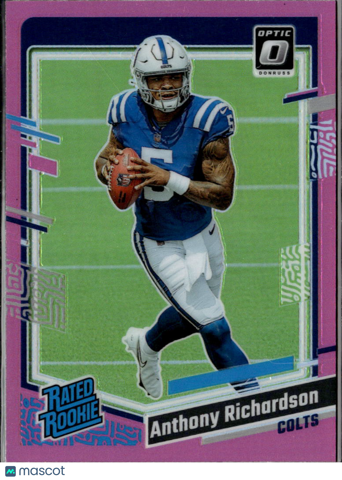 Anthony Richardson 2023 Optic Rated Rookie RC Pink Indianapolis Colts