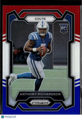 Anthony Richardson 2023 Prizm RC Red White Blue Rookie Indianapolis Colts