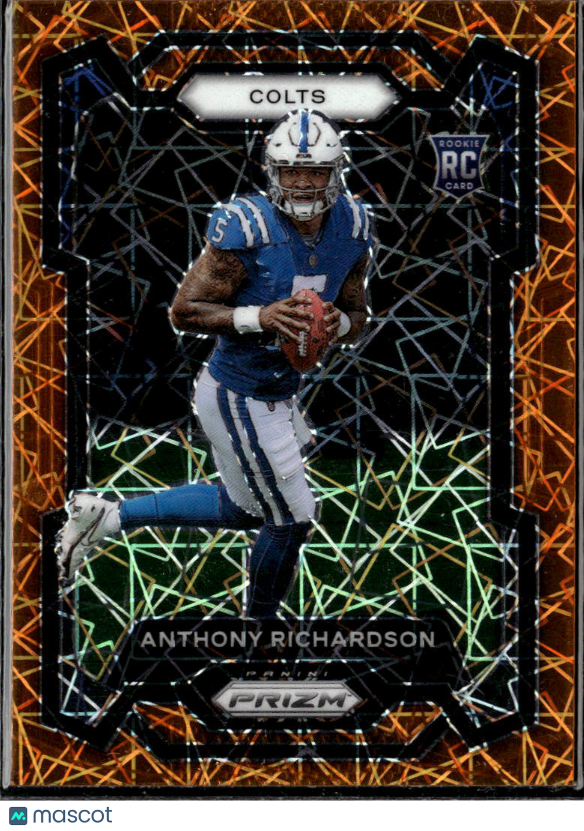 Anthony Richardson 2023 Prizm RC Orange Lazer Indianapolis Colts