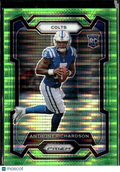 Anthony Richardson 2023 Prizm RC Green Pulsar Rookie Indianapolis Colts