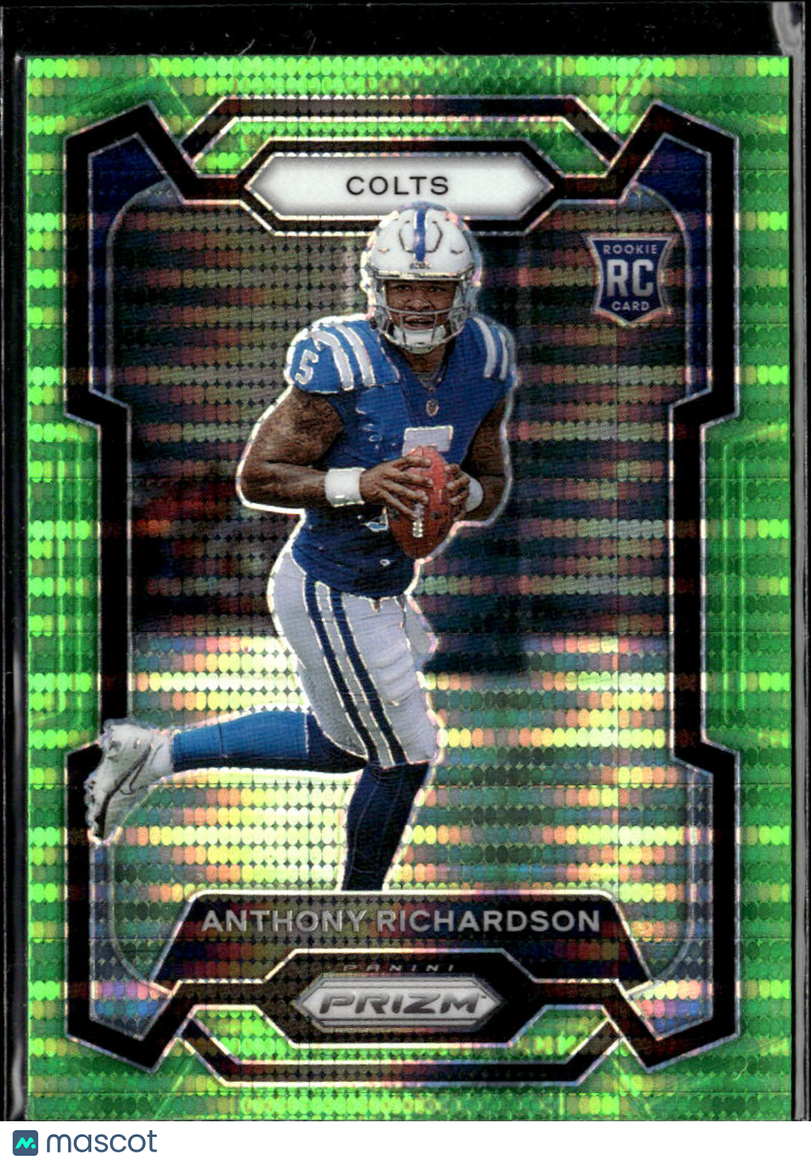 Anthony Richardson 2023 Prizm RC Green Pulsar Rookie Indianapolis Colts