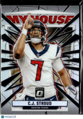 C.J. Stroud 2023 Optic My House Prizm Rookie RC Houston Texans