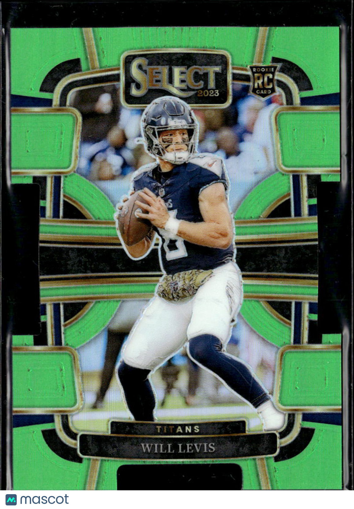 Will Levis 2023 Select RC Lime Green Prizm 455/599 Tennessee Titans