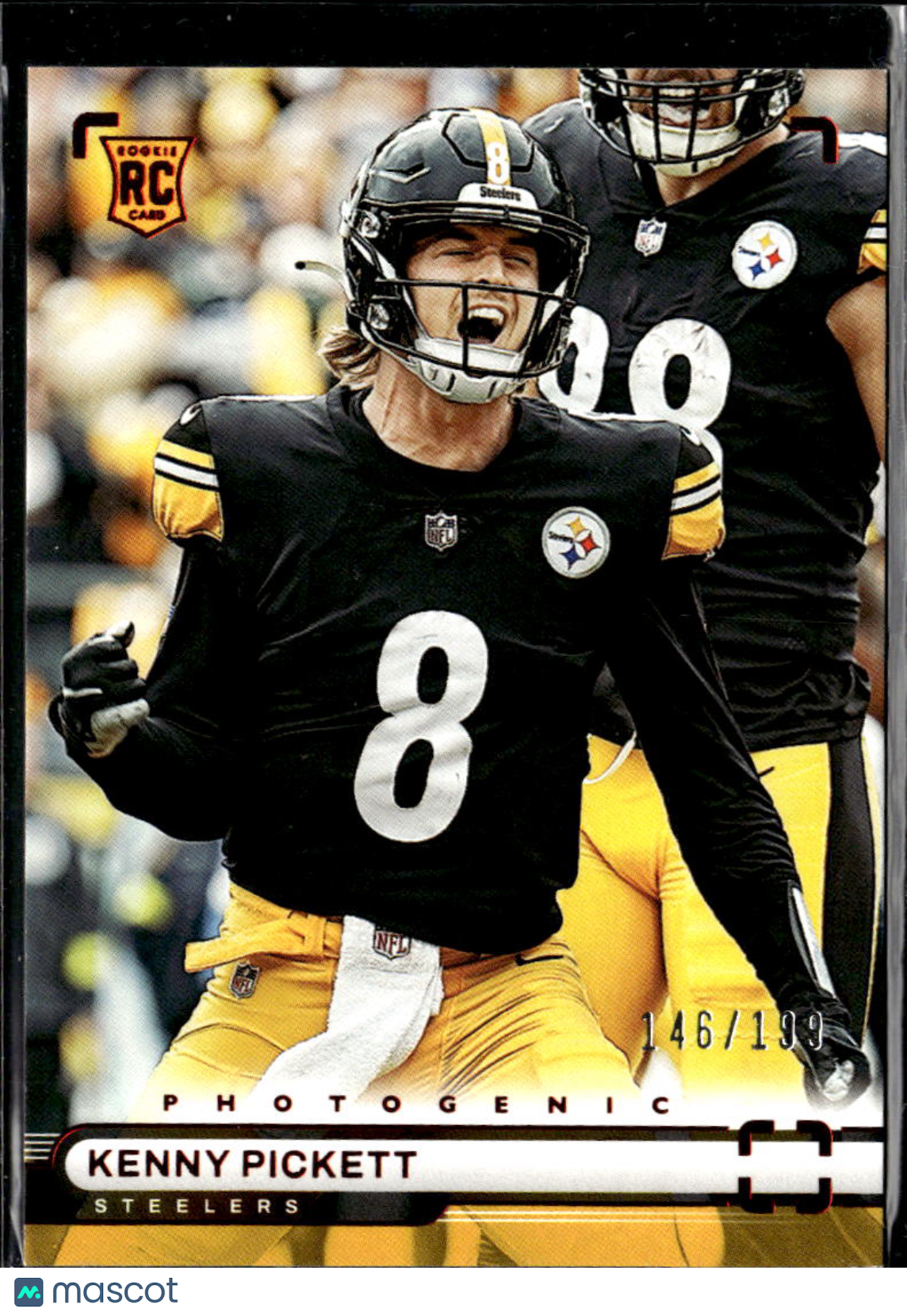 Kenny Pickett 2023 Photogenic Red RC Rookie 146/199 Pittsburgh Steelers