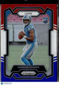 Hendon Hooker 2023 Panini Prizm Red White Blue RC Detroit Lions