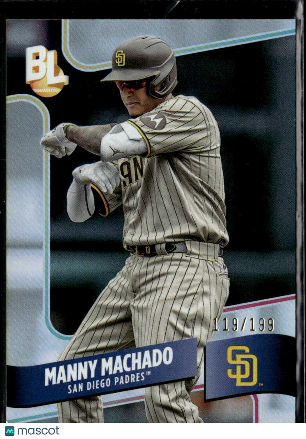 Manny Machado 2024 Topps Big League Holo 119/199 San Diego Padres