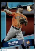 Jose Altuve 2024 Topps Big League Blue 59/75 Houston Astros