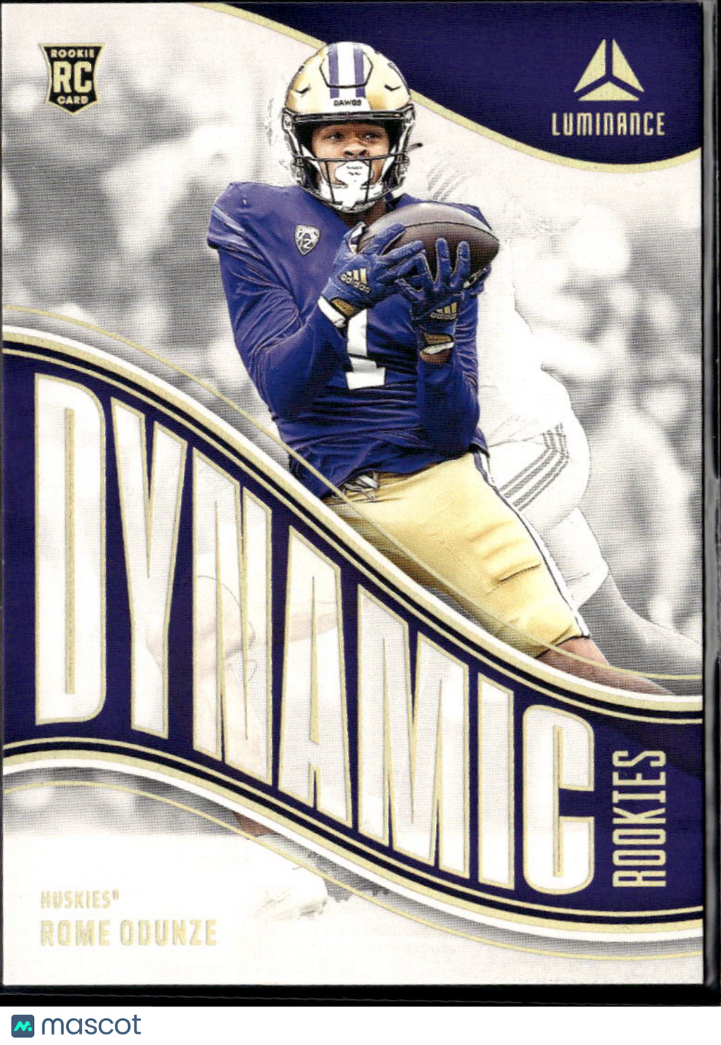 Rome Odunze 2024 Luminance Dynamic Rookie RC Chicago Bears Washington Huskies