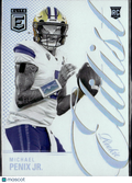 Michael Penix Jr. 2024 Elite Elitist Rookie RC Atlanta Falcons