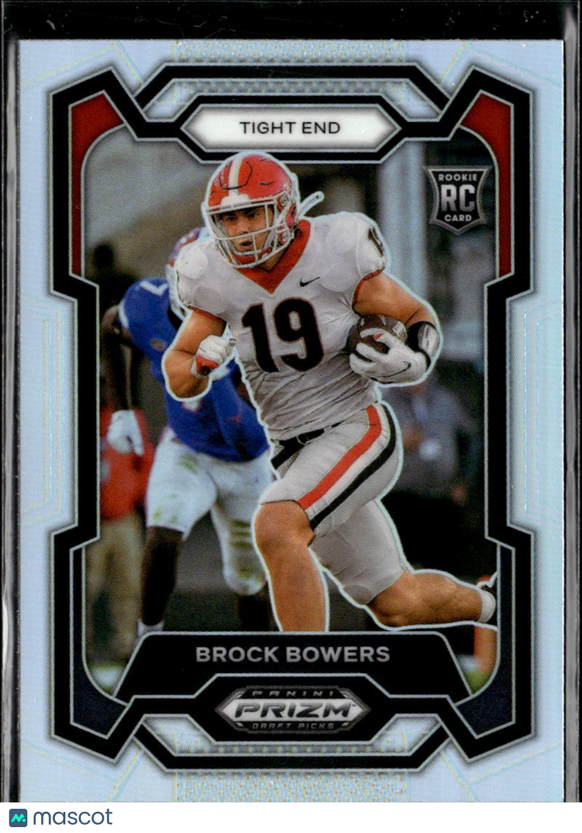 Brock Bowers 2024 Prizm Draft Picks Silver Rookie RC Georgia Bulldogs