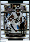 DeVonta Smith 2022 Select RC Silver Prizm Rookie Philadelphia Eagles