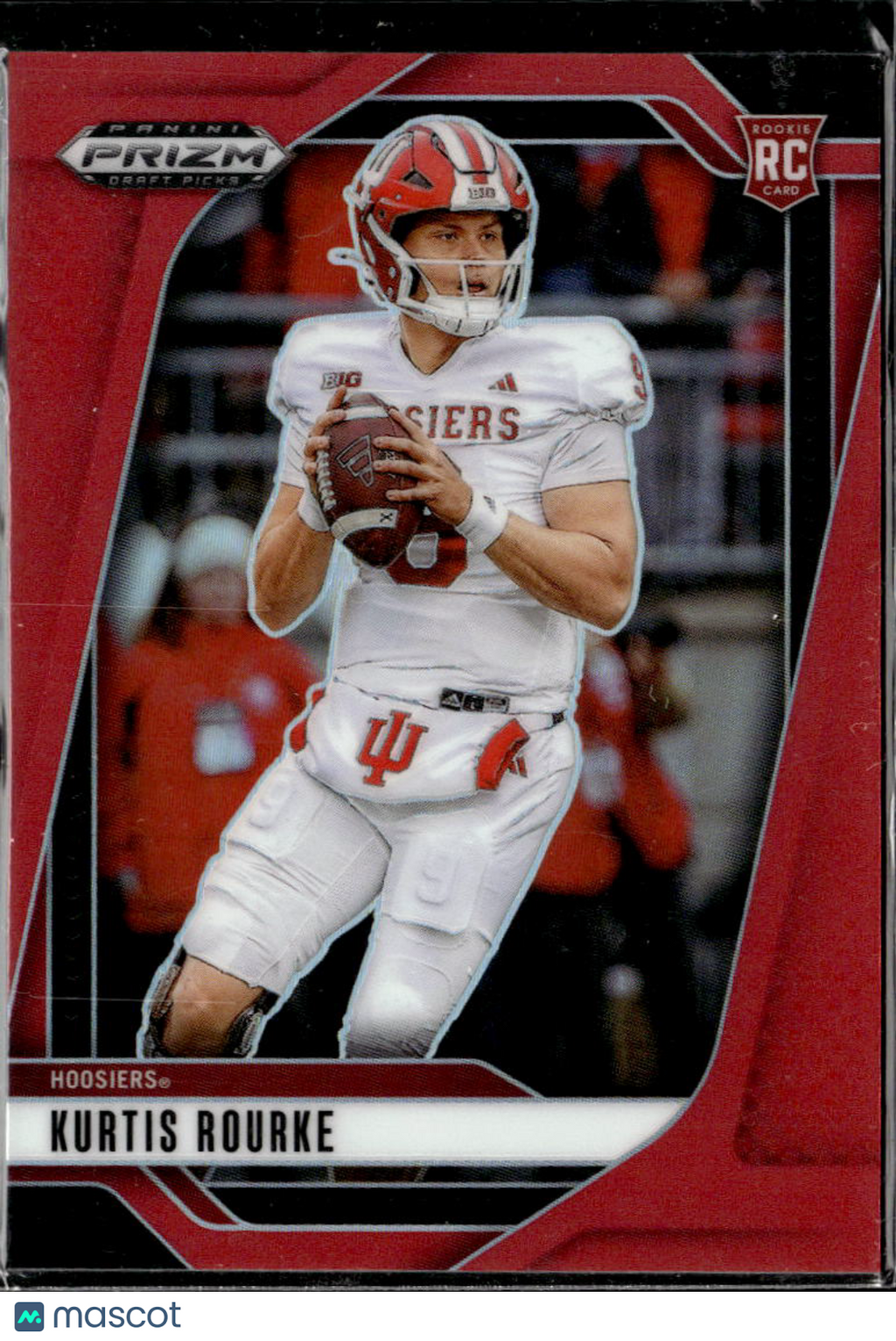 Kurtis Rourke 2025 Prizm Draft Picks RC Red 73/399 Indiana Hoosiers