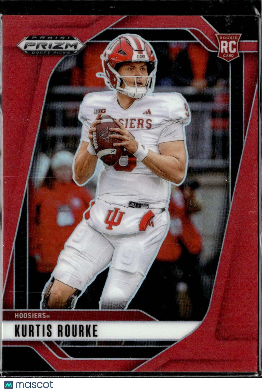 Kurtis Rourke 2025 Prizm Draft Picks RC Red 73/399 Indiana Hoosiers
