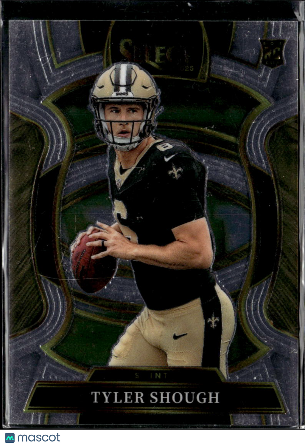 Tyler Shough 2025 Select Rookie RC New Orleans Saints