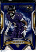 Nate Wiggins 2025 Topps Resurgence Blue RC /275 Baltimore Ravens