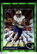 Dillon Johnson 2024 Score Green Rookie RC 82/99 Tennessee Titans