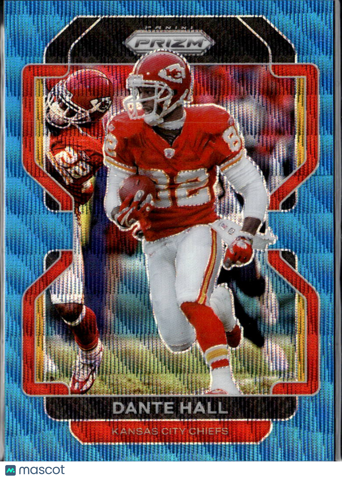 Dante Hall 2021 Prizm Blue Wave Prizm 91/199 Kansas City Chiefs