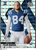Tyler Warren 2025 Mosaic No Helmet Variation Mosaics Prizm RC Indianapolis Colts