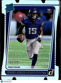 Ihmir Smith-Marsette 2021 Donruss Silver Press Proof RC 26/75 Minnesota Vikings
