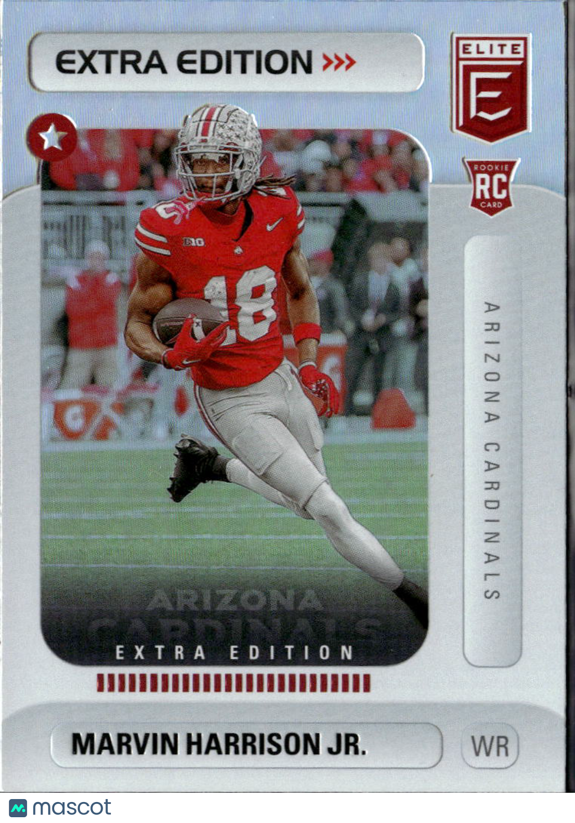 Marvin Harrison Jr. 2024 Elite Extra Edition RC Ohio State Cardinals