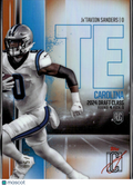 Ja'Tavion Sanders 2025 Topps Signature Class Orange RC /50 Longhorns Panthers